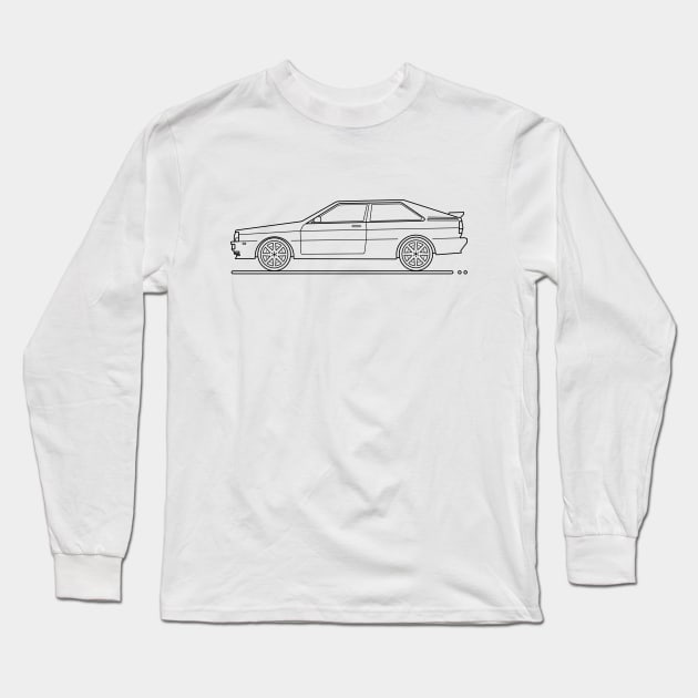 Q Car B Long Sleeve T-Shirt by garistipis